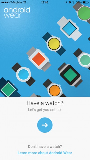 Android Wear for iOS Gadgety 2