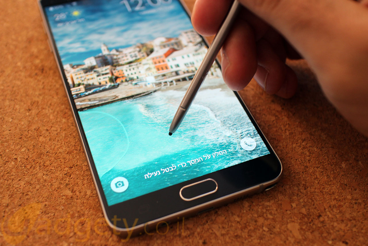 Samsung Galaxy Note 5 (צילום: גאדג'טי)