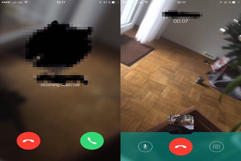 WhatsApp Video Calls Leak
