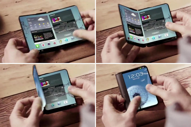 Samsung Foldable Smartphone 2016