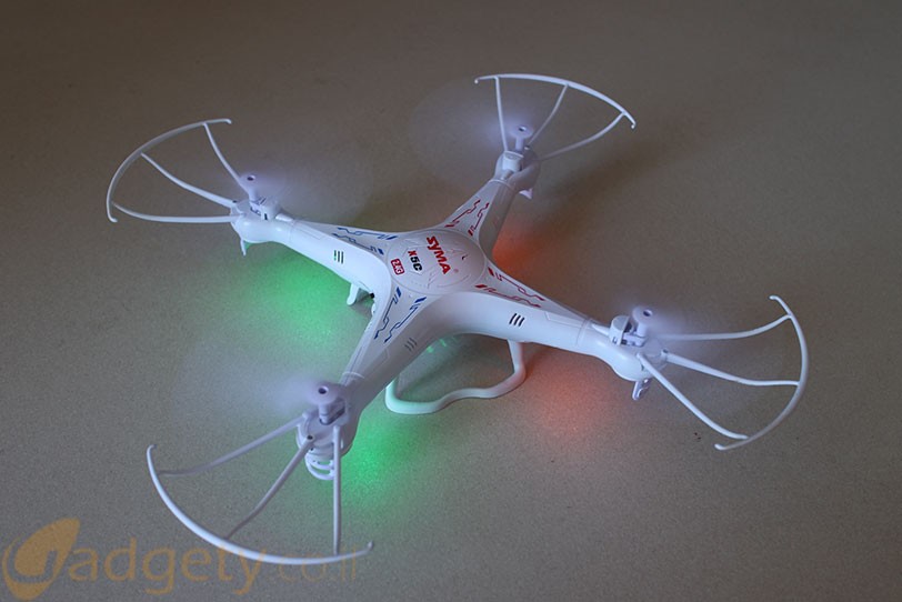 Zyma-X5C-Drone-Lights