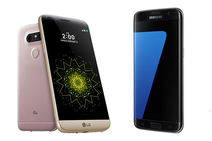 LG G5 מול Samsung Galaxy S7
