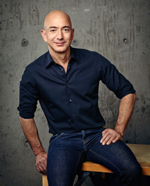 מייסד ומנכ"ל אמזון, ג', בזוס (קרדיט: יח"צ Amazon)
