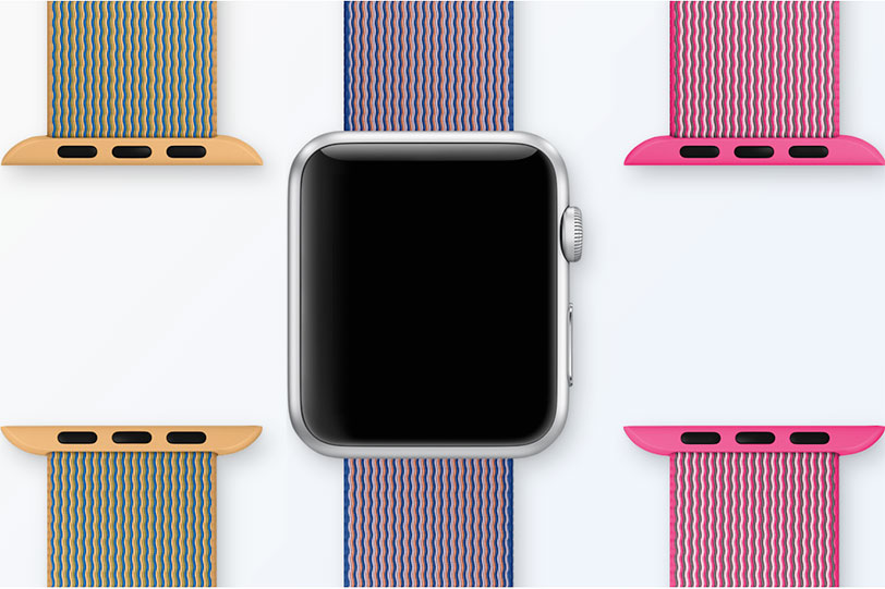 רצועות Woven Nylon עבור Apple Watch