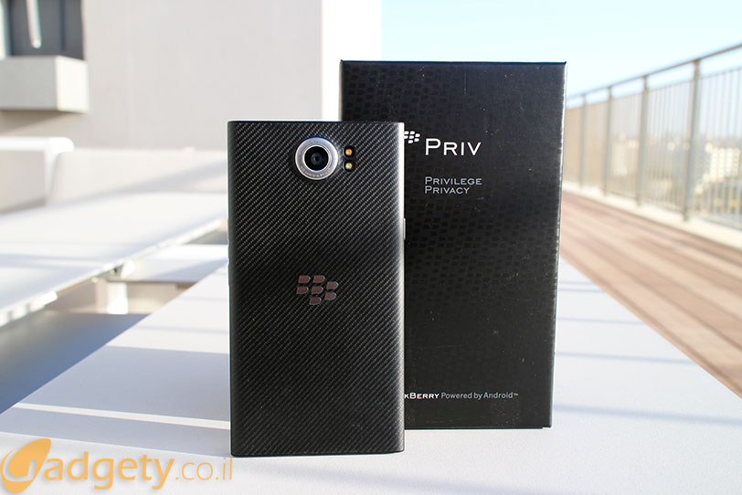Blackberry PRIV (צילום: גאדג'טי)
