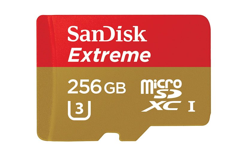 כרטיס זיכרון Sandisk Extreme 256B