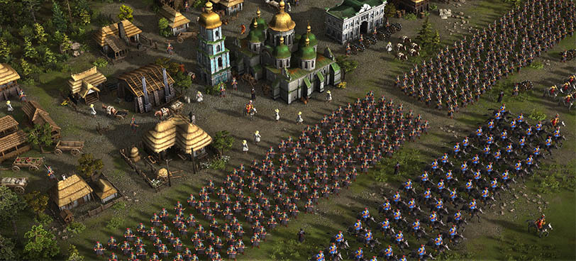המשחק מסוגל להציג עשרת אלפים חיילים בשדה הקרב