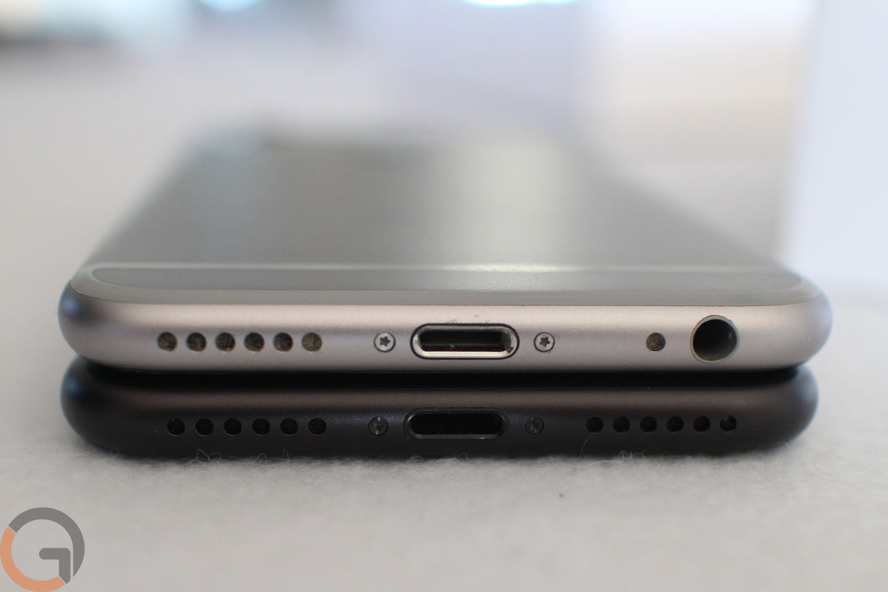 אייפון 7 בשחור מול אייפון 6S (צילום: גאדג'טי)