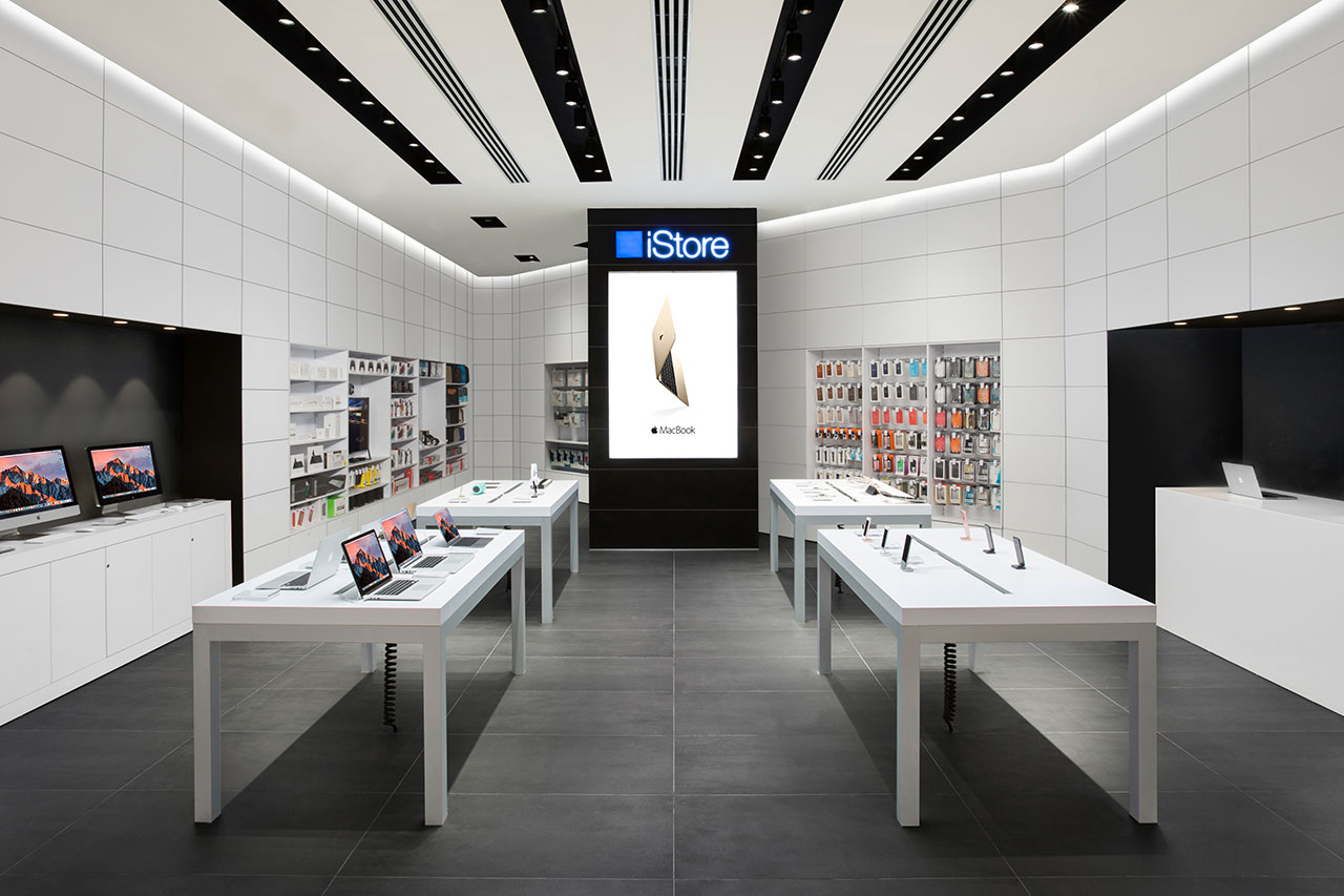 חנות iStore החדשה בבאר-שבע (תמונה: יח"צ אייסטור)