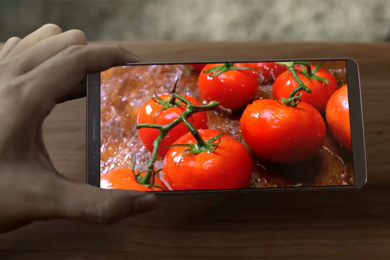 האם זהו מסך ה-Galaxy S8? (מקור: יוטיוב, Samsung Display)