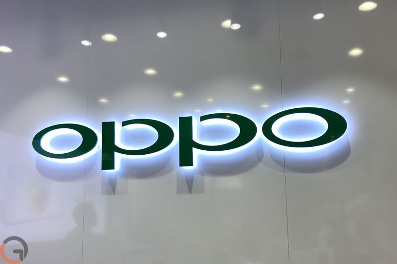 לוגו חברת OPPO (צילום: רונן מנדזיצקי, גאדג'טי)