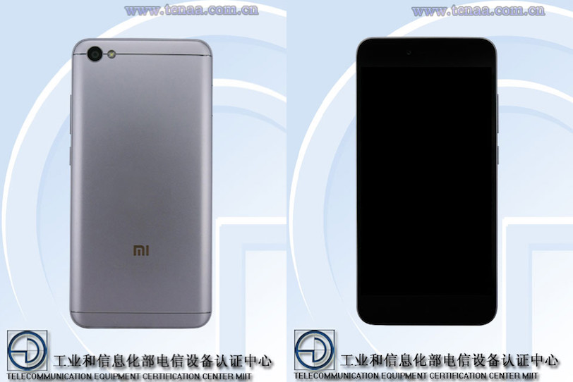 האם זהו ה-Xiaomi Redmi Note 5A או Redmi 5A? (מקור: TENAA)