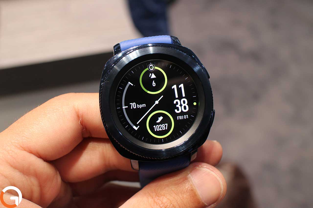שעון חכם Samsung Gear Sport (צילום: אוהד צדוק, גאדג'טי)