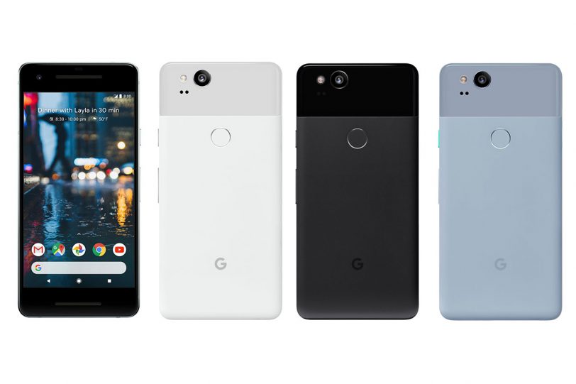 Google Pixel 2 (הדלפה: Evleaks)
