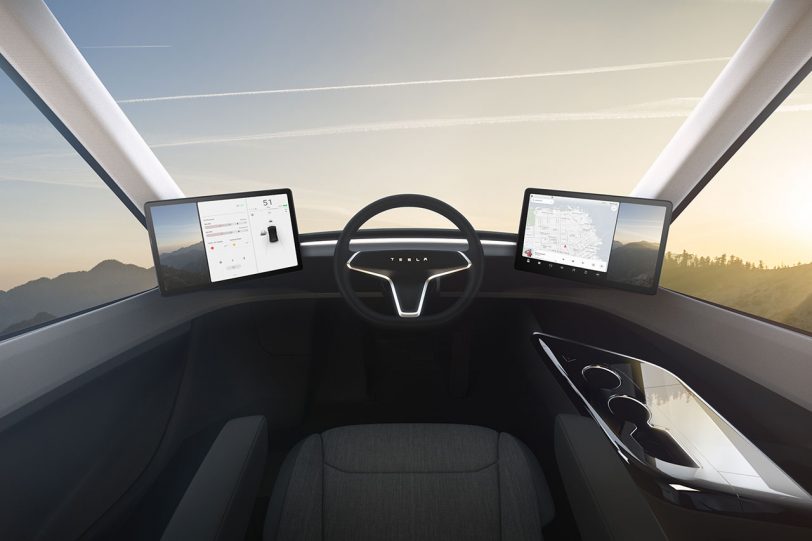 Tesla Semi (תמונה באדיבות Tesla Motors)
