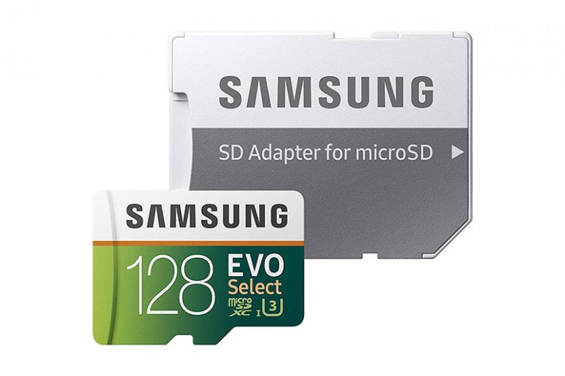 כרטיס זיכרון סמסונג EVO Select microSD 128GB U3 (תמונה: Samsung)