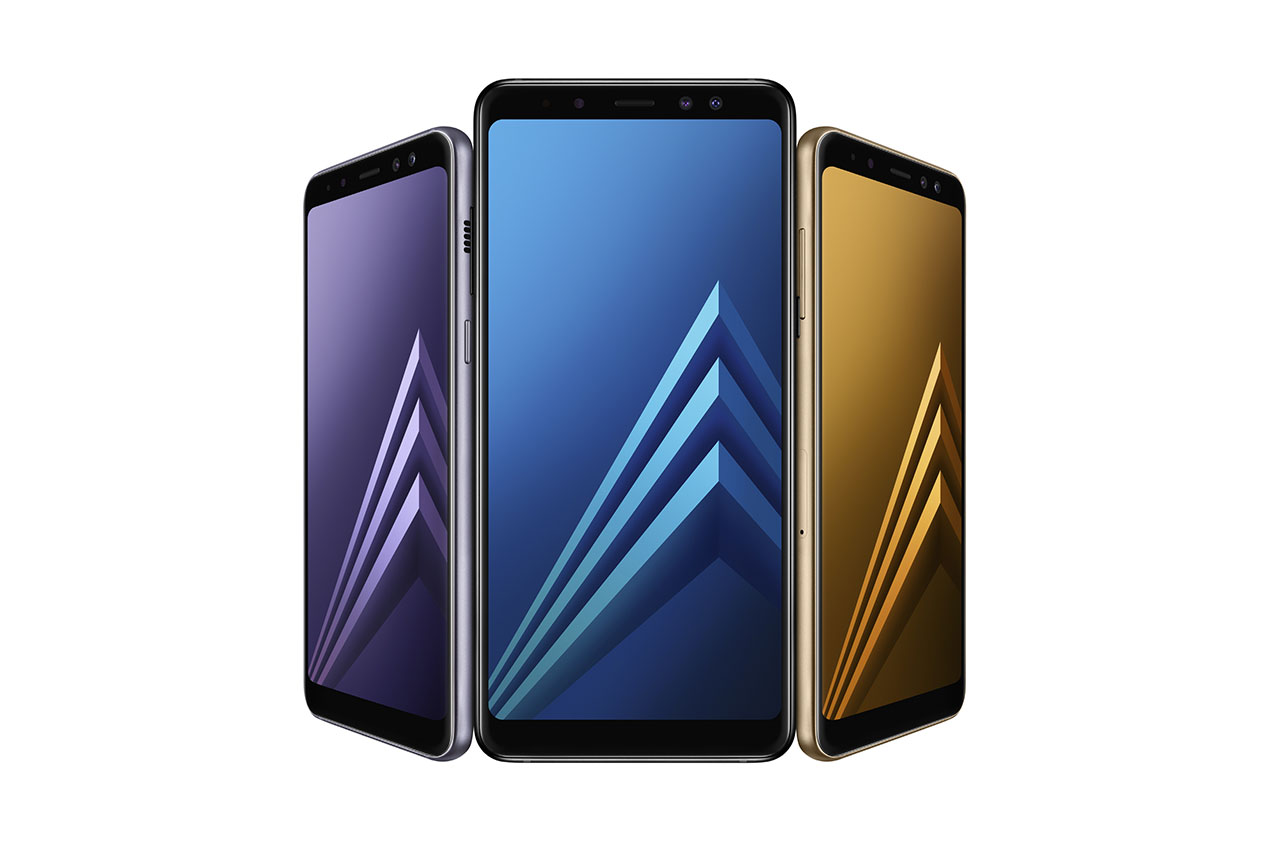 Galaxy A8 ו-Galaxy A8 Plus (תמונה: Samsung)