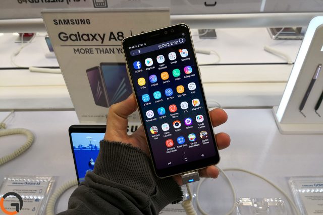 Samsung Galaxy A8 Plus 2018 (צילום: רונן מנדזיצקי, גאדג'טי)