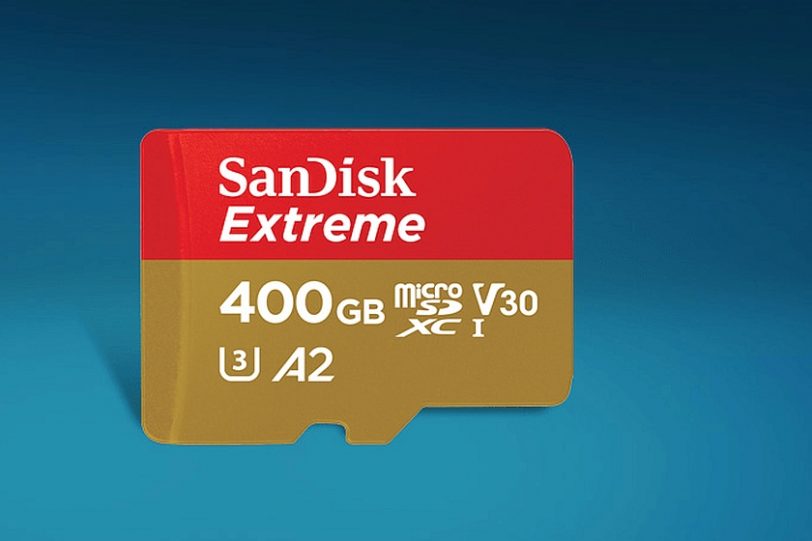 כרטיס microSD 400GB של סאנדיסק