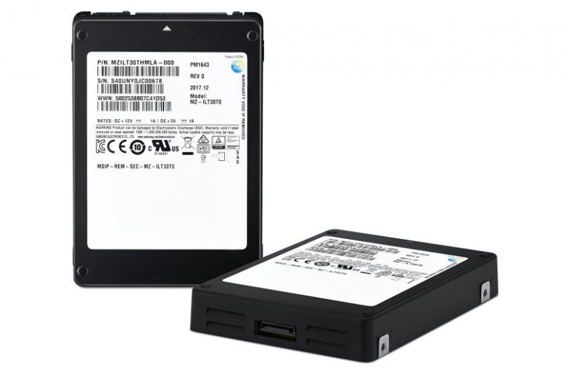 כונן SSD PM1643 (מקור סמסונג)