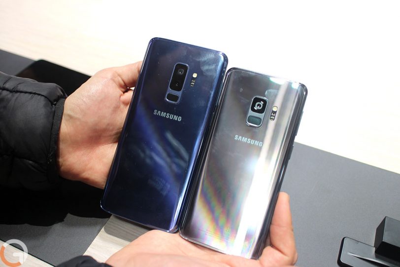 Samsung Galaxy S9 ו-S9 Plus (צילום: רונן מנדזיצקי, גאדג'טי)
