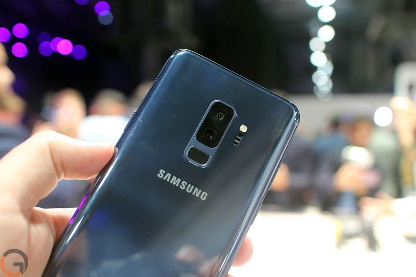 Samsung Galaxy S9 Plus (צילום: רונן מנדזיצקי, גאדג'טי)