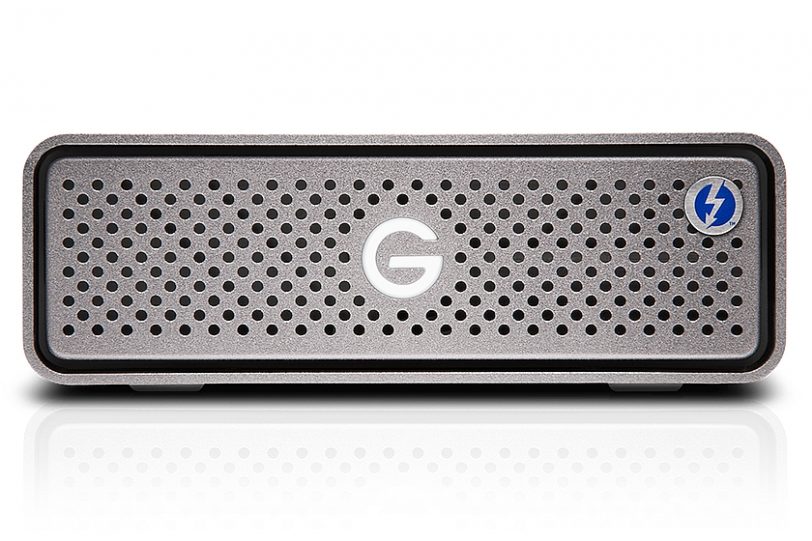 מבט קדמי כונן G DRIVE Pro SSD (מקור g-technology)