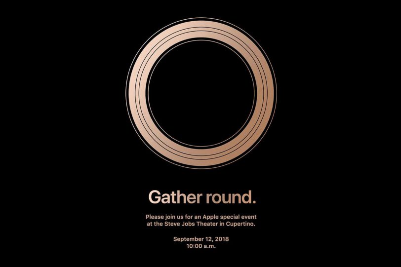 הזמנה לאירוע אייפון 2018 (תמונה: Apple)