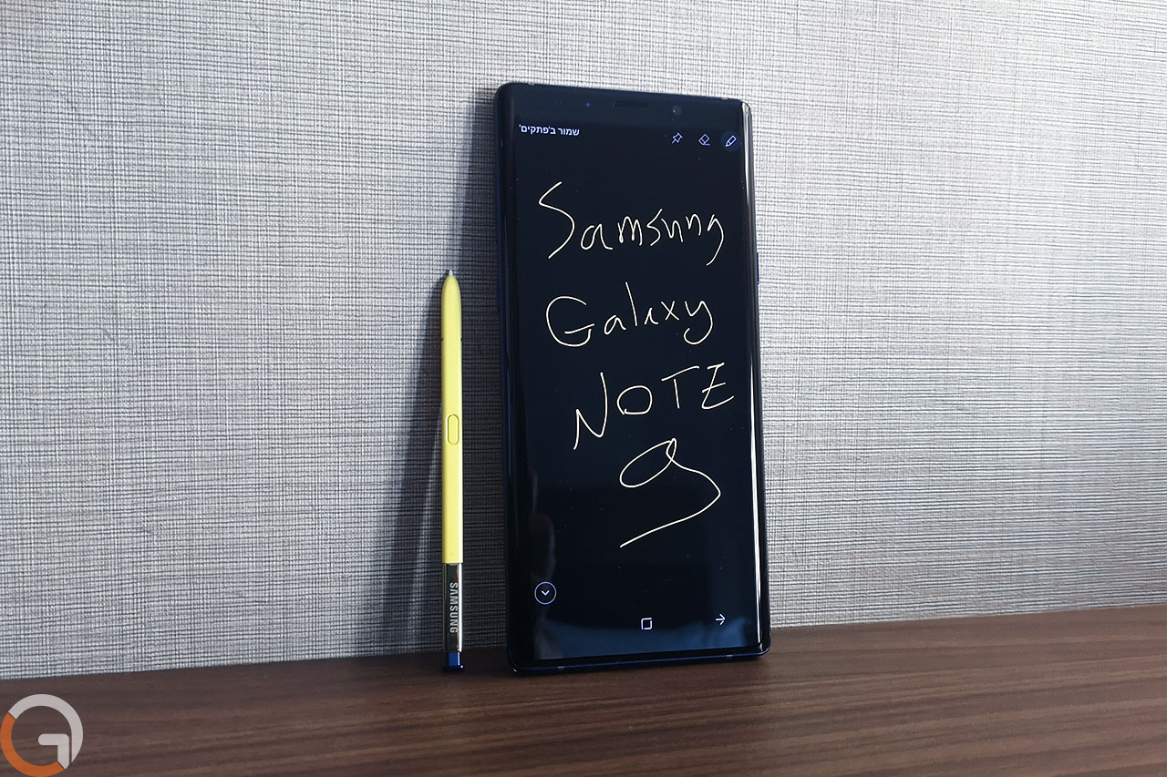 Galaxy Note 9 (צילום: רונן מנדזיצקי, גאדג'טי)