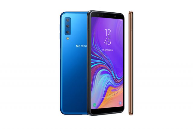Galaxy A7 2018 (תמונה: Samsung)