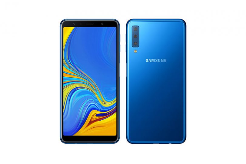 Galaxy A7 2018 (תמונה: Samsung)