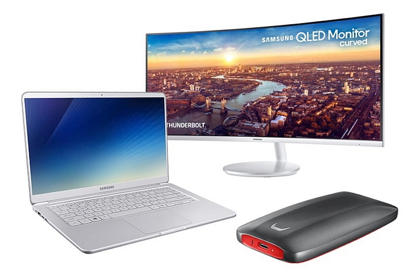 נייד Notebook 9, מסך CJ791 וכונן SSD X5 (מקור סמסונג)