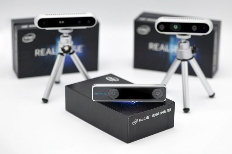מצלמת RealSense T265 (מקור אינטל)