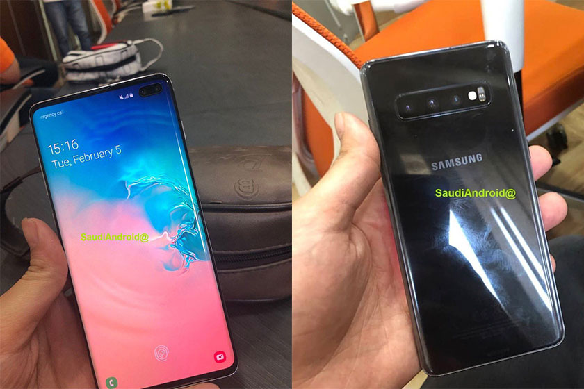 Samsung Galaxy S10 Plus (תמונה: Twitter)