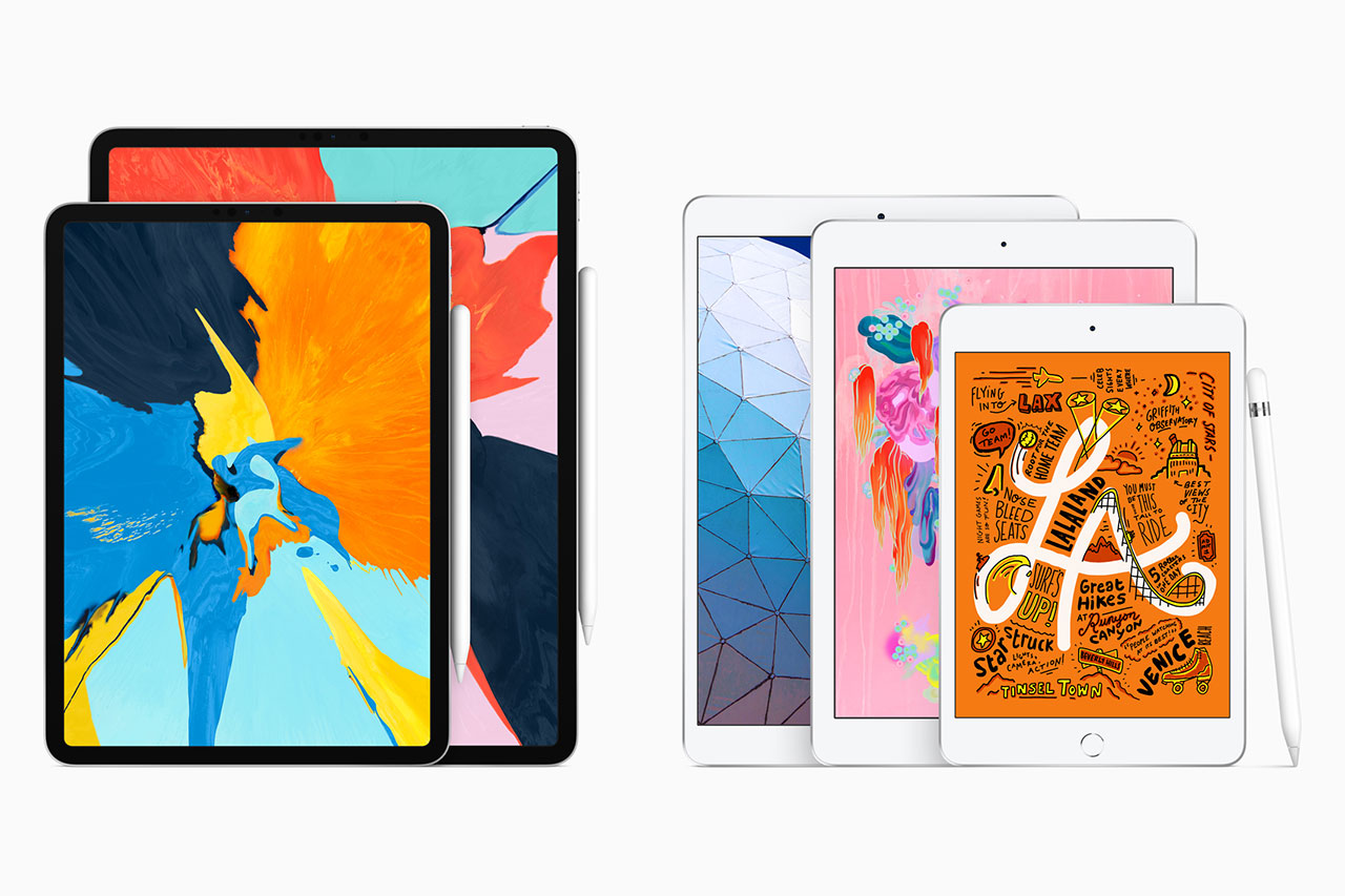 iPad Air 2019 ו-iPad Mini 2019 (תמונה באדיבות Apple)