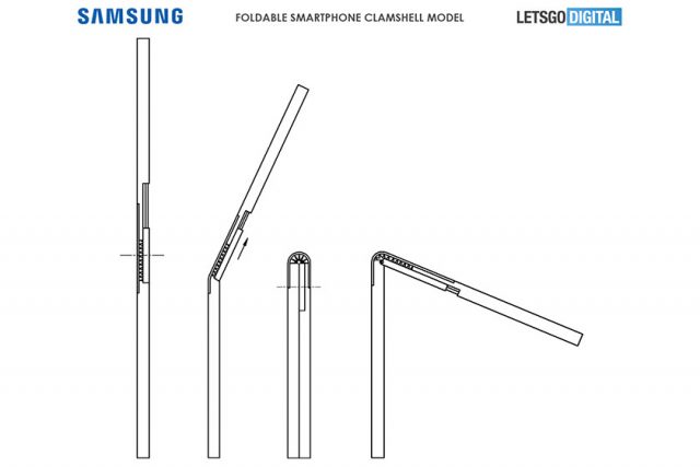 Samsung Foldable Smartphone (תמונה: LetsGoDigital)
