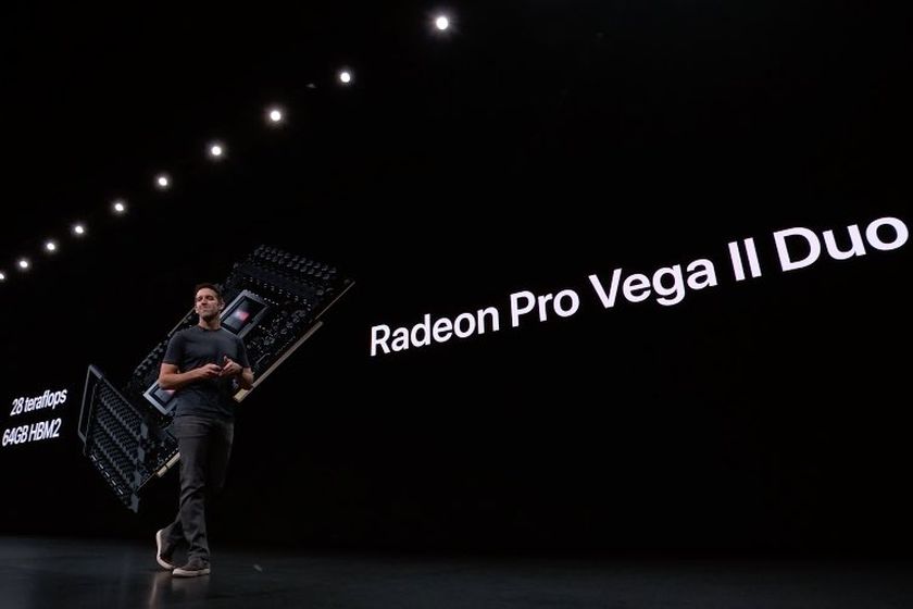 כרטיס Radeon Pro Vega II Duo, אירוע WWDC 2019 (מקור AMD)
