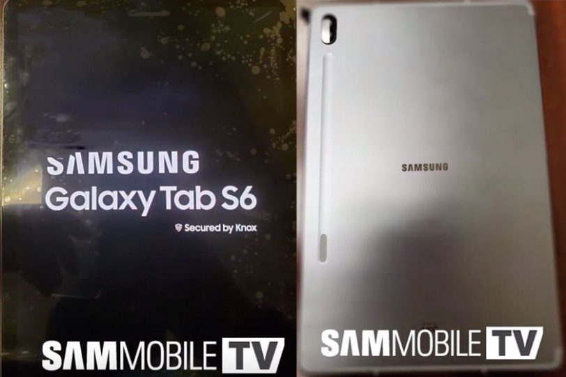 Samsung Galaxy Tab S6 (תמונה: sammobile)
