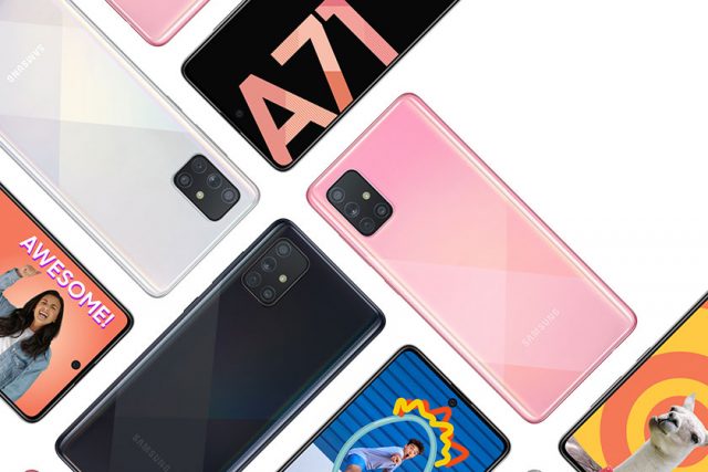 Galaxy A71 (תמונה: Samsung)