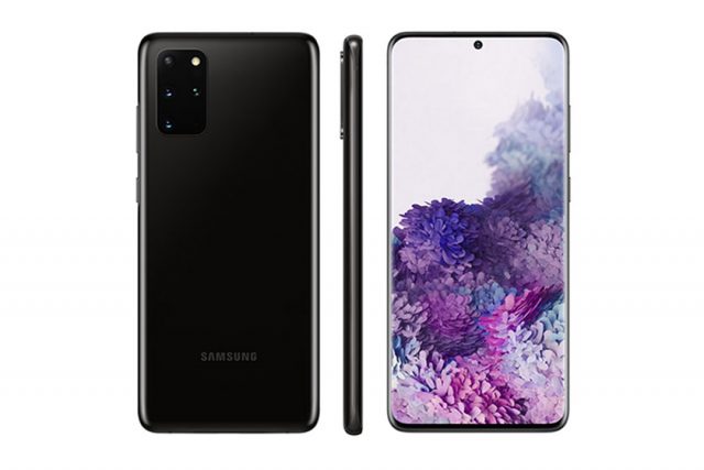 Samsung Galaxy S20 Plus (תמונה: Twitter/Evleaks)