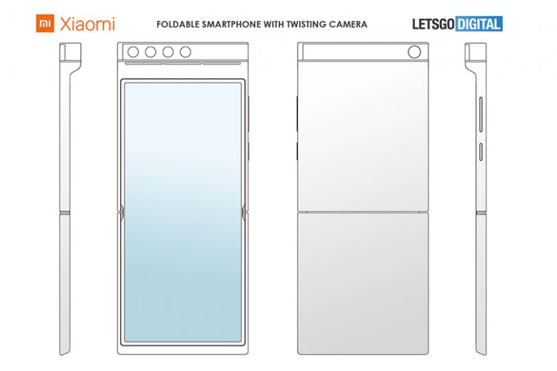Xiaomi Smartphone Patent (תמונה: LetsGoDigital)