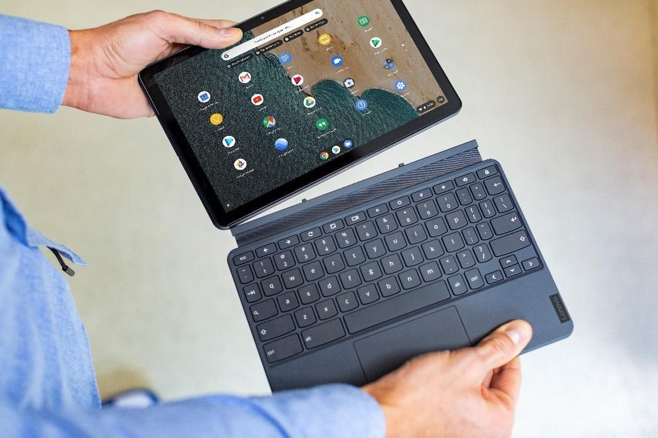 חברת לנובו מציגה את ה-IdeaPad Duet Chromebook – נייד כרומבוק קטן וקל משקל