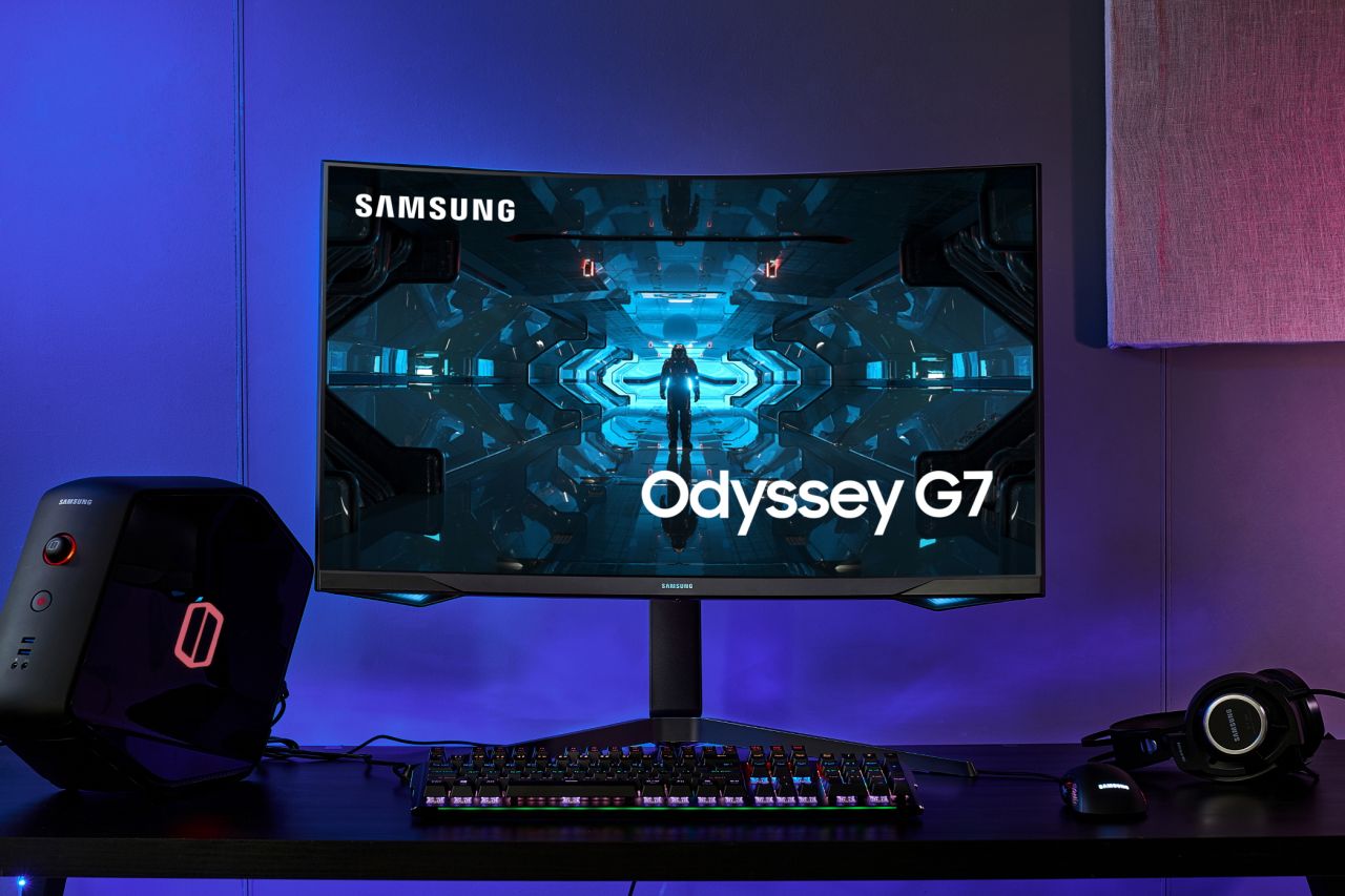מסך מחשב גיימינג Samsung Odyssey G7 (מקור סמסונג)