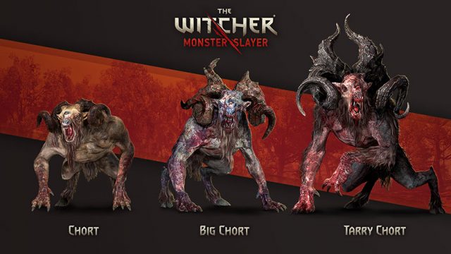 Chort מתוך The Witcher: Monster Slayer (תמונה: Spokko / CD Projekt)