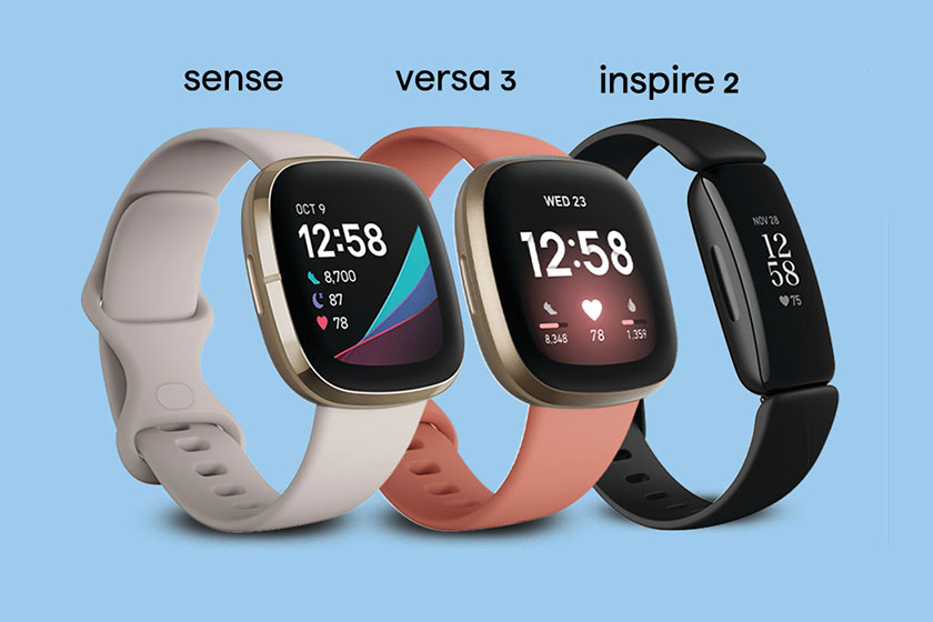 שעוני Fitbit Sense, Versa 3 ורצעות Inspire 2 (תמונה: Fitbit, באדיבות באג)