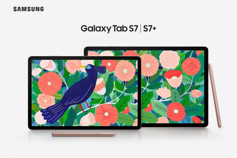 Galaxy Tab S7 ו-Tab S7 Plus (תמונה: Samsung)