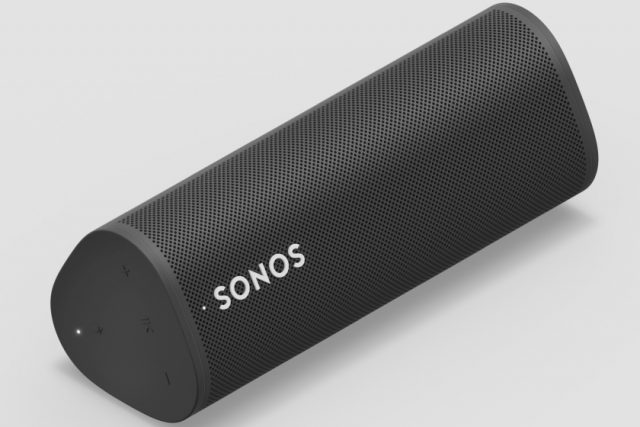 רמקול חכם Sonos Roam בשחור (מקור Sonos)