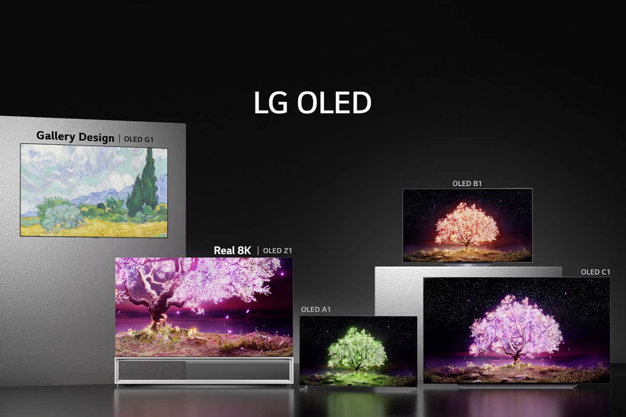 טלוויזיית LG OLED C1 (מקור LG)
