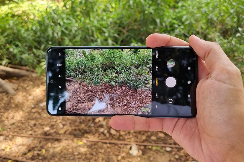 Xiaomi Redmi Note 10 Pro Camera UI (צילום: אוהד צדוק)
