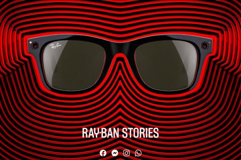 משקפי Ray-Ban Stories (מקור Ray-Ban)